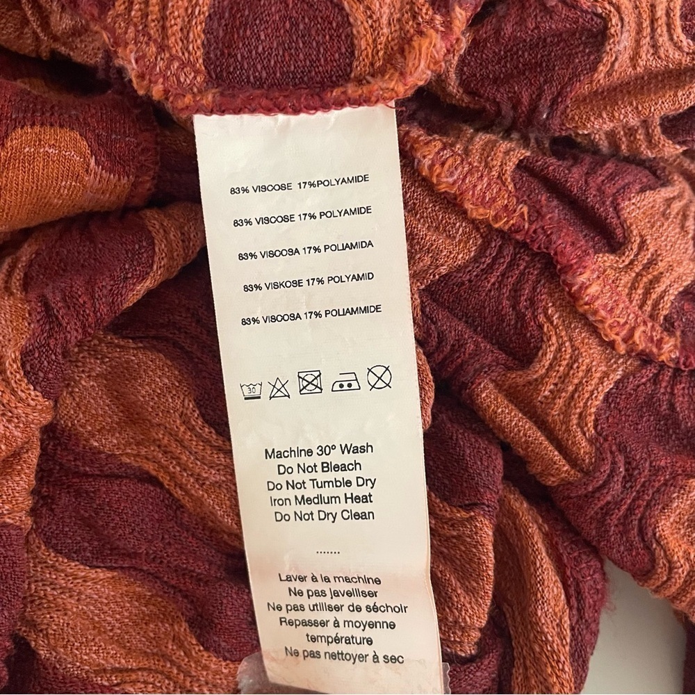 Rita Row Lirio striped rust color jumpsuit 20205 - Picture 14 of 15